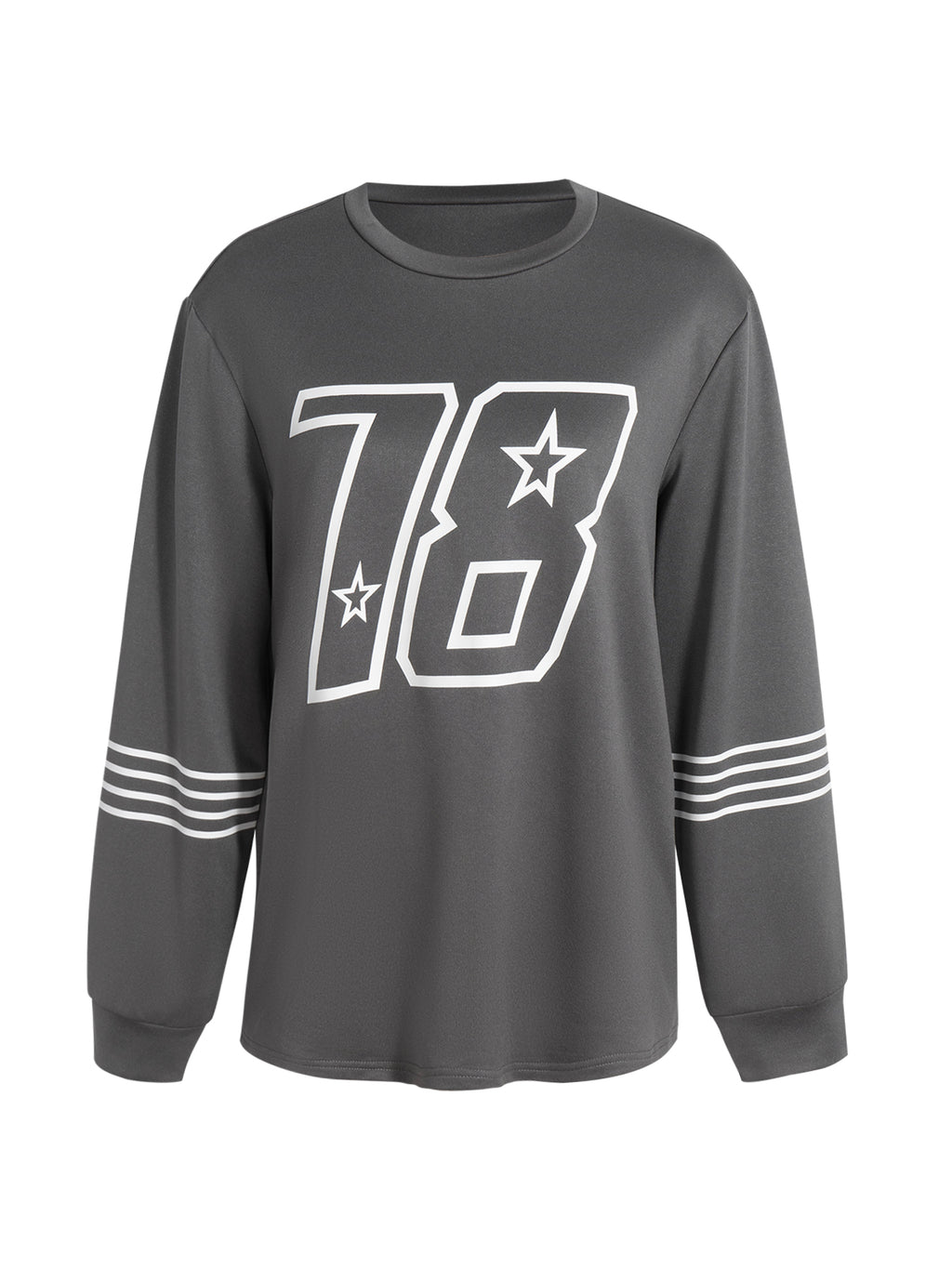 Y2K Distressed Graphic Tee - Grey Oversized Streetwear Top w/ Digital Letter Print