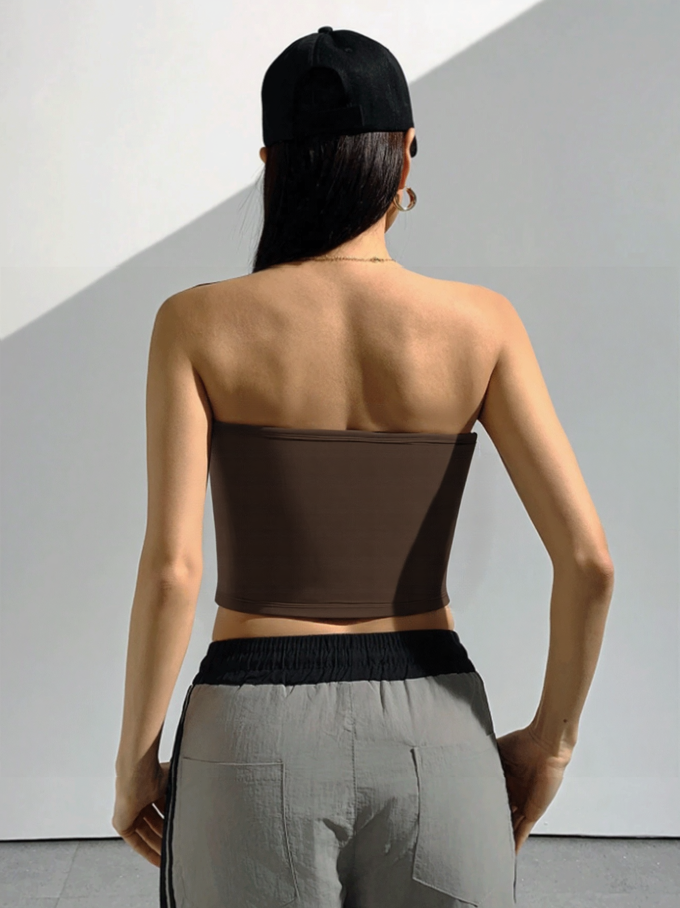 Y2K Lace Letter Corset Top - Sporty Bustier w/ Oriental Collar for Street Style